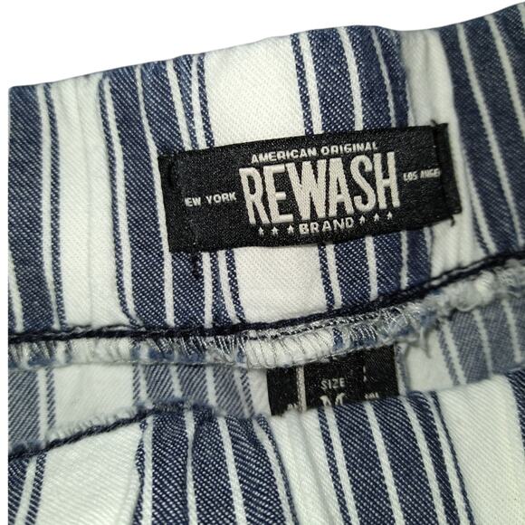 Rewash Brand High Rise Striped Shorts size Medium Juniors - Picture 6 of 6